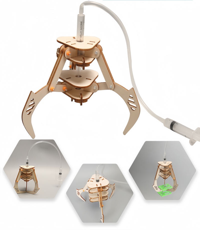 Science Project Kit - Набор для сборки гидравлического механического захватного