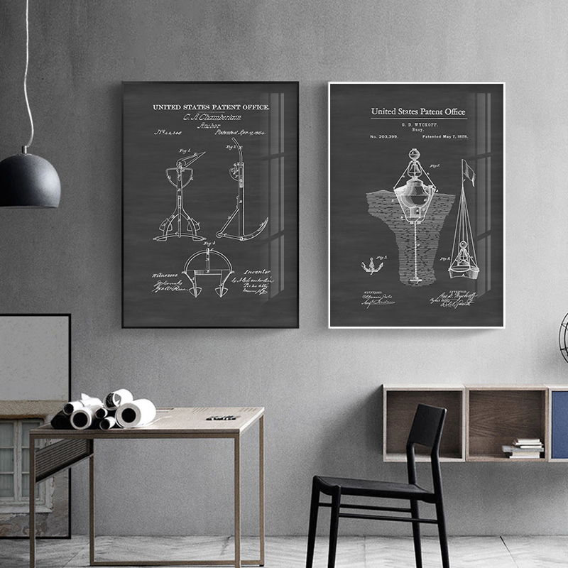 Простой черно-белый серый амер – обзор и цена Star Map Poster